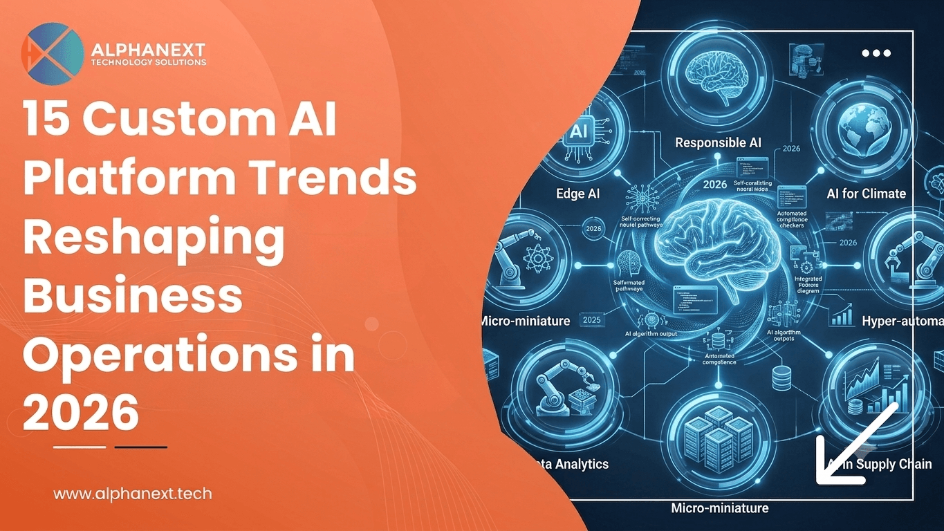 15 Custom AI Platform Trends Reshaping Business Operations in 2026